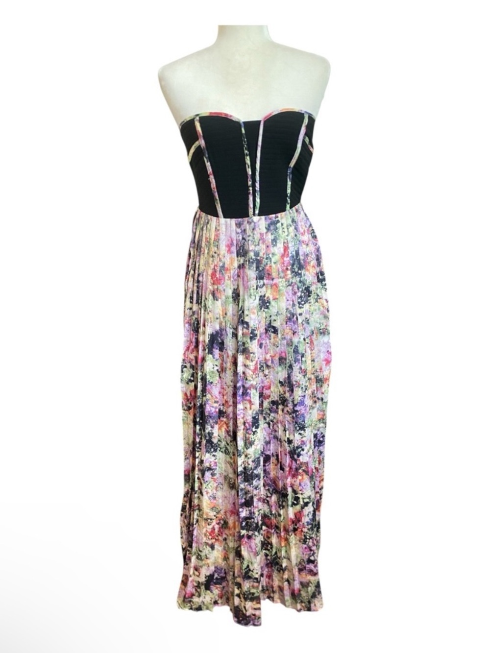Sabine Womens New With Tags Strapless Maxi Dress